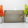 Hand Clutch Purse | Textured Synthetic Leather Wristlet for Easy Carrying