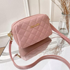 Trendy Embroidered PU Leather Shoulder Bag for Girls