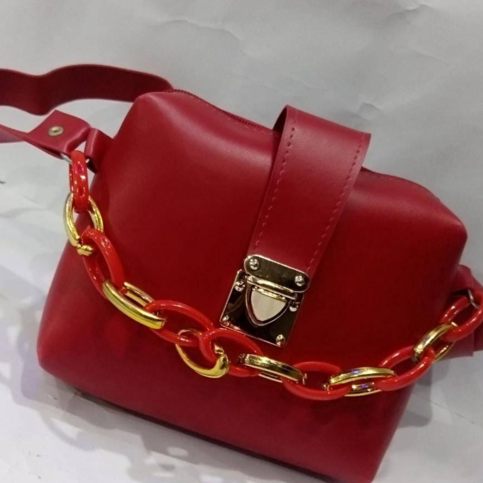 PU Leather Chain Bag | Stylish & Durable