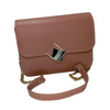 PU Leather Shoulder Bag | Zip Closure & Adjustable Strap