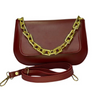 Girl's Saddle Crossbody Bag | Convertible PU Leather with Chic Chain