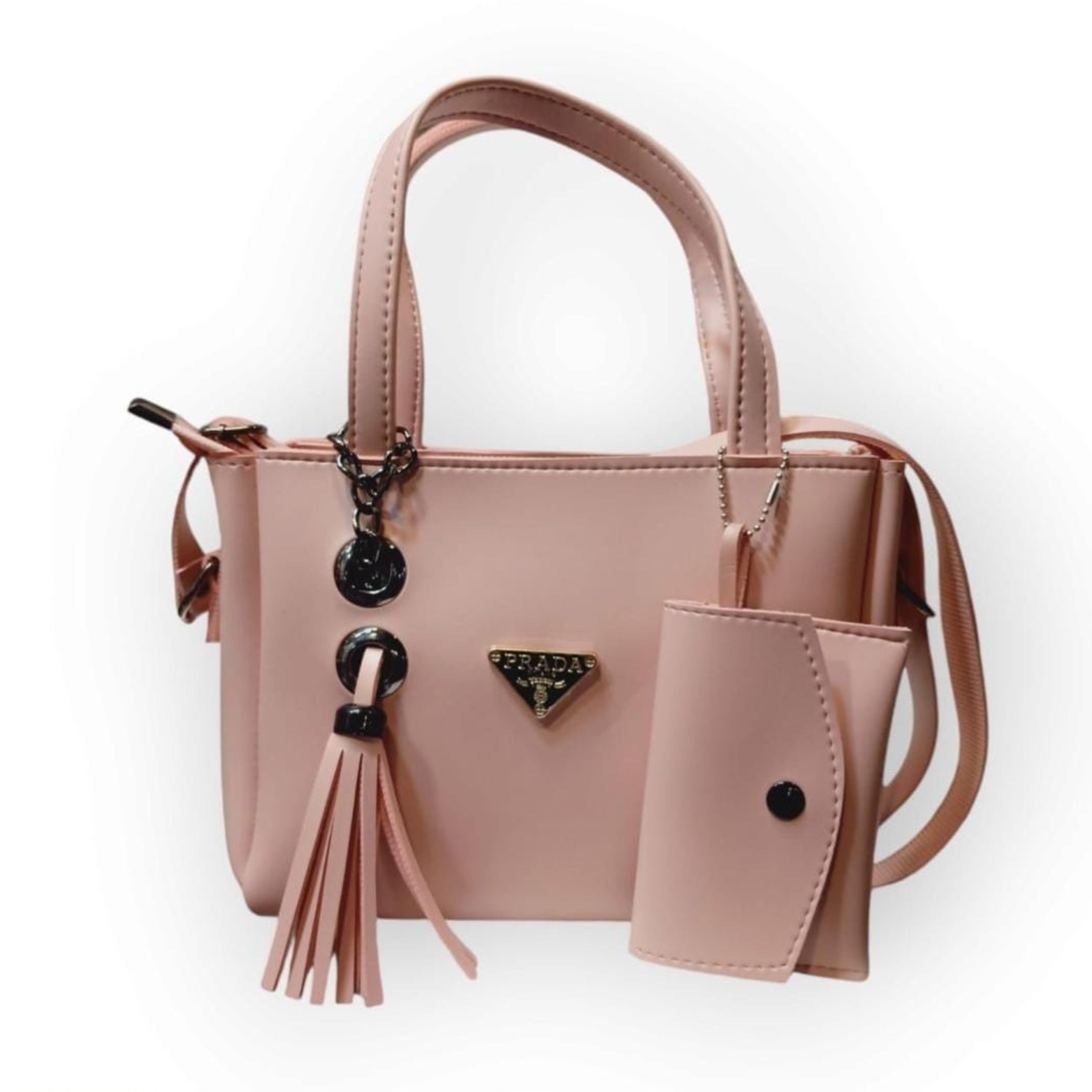 Women's Leather Hand Bag Set | Stylish Crossbody Bag & Wallet